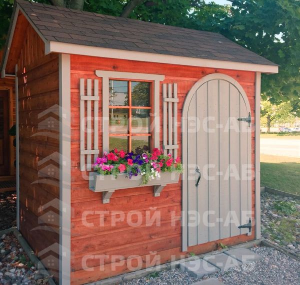 Хозблок для дачи-052 "Монтенегро" 2,1х3,5