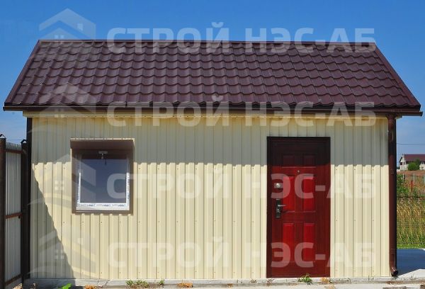 Металлическая бытовка VIP-032 2,5х6,0