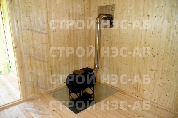 Печь Буржуйка (с установкой в стенку)
