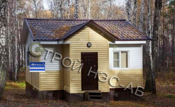 Садово-дачный домик СД "Ирена" 4,0х6,0+1,5х1,5