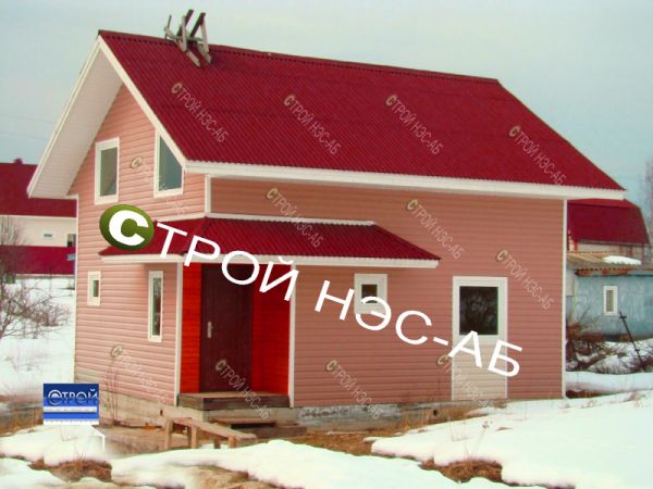 Дачный домик "Элиана" 8,0х9,0 (2эт.)