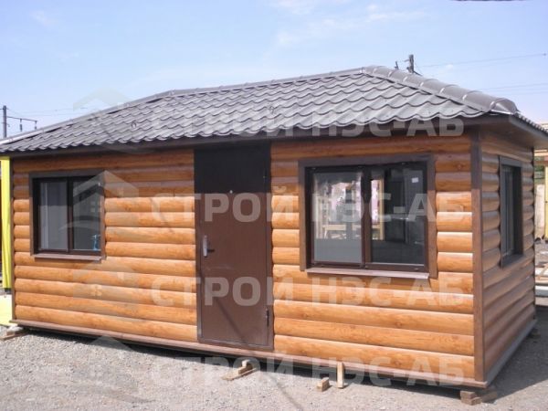 Металлическая бытовка VIP-003 2,5х6,0