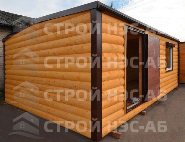 Дом из бытовок (металл)-019 5,0х6,0
