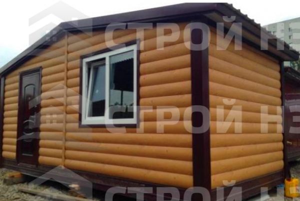 Металлическая бытовка VIP-011 размер 2,5х6,0