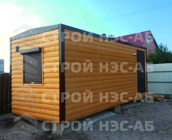Металлическая бытовка VIP-034 2,3х6,0х2,7