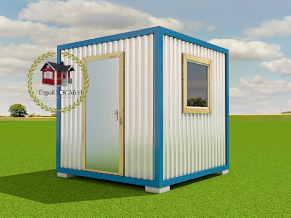 Санитарный блок-контейнер БКс-008 2,5 х3,5