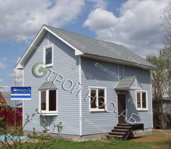 Дачный домик "Эльга" 6,0х7,0 (2эт.)