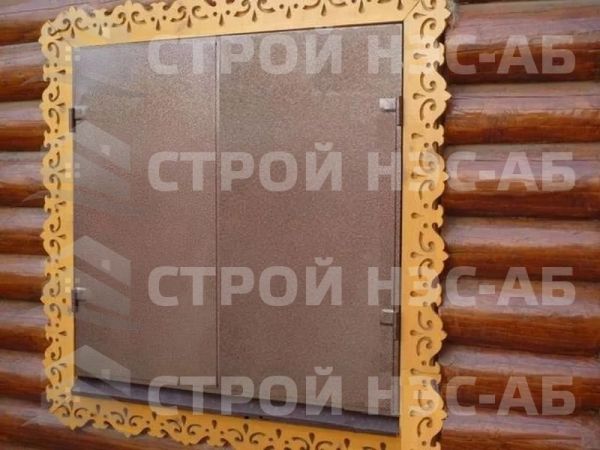 Ставня металл распашонканая