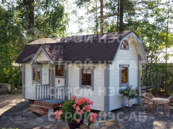 Финский домик "Лорина" 3,0х6,0+1,2х1,2