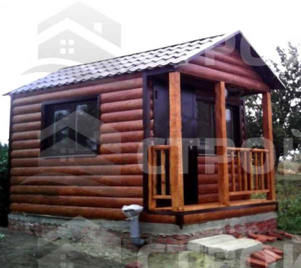 Металлическая бытовка VIP-028 2,5х4,5