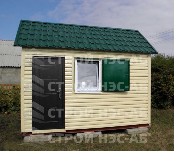 Металлическая бытовка VIP-016 2,5Х4,0