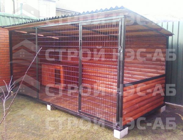 Вольер для собак- 016 размер 2,5х5,5