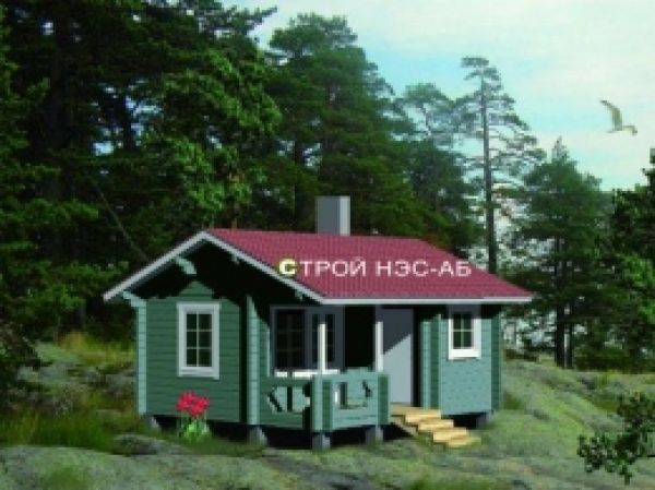 Садовый дачный домик "Агриппина" 4,5х6,0