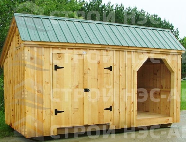 Дровник -019 размер 2,7х6,0