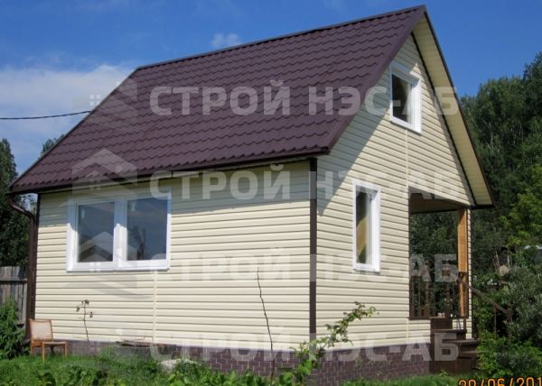 Дачный домик "Элита" 8,0х6,0 (2эт.)