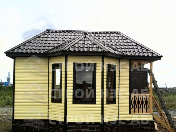 Садово-дачный домик СД "Арабель" 3,0х6,0+1,2х1,2х1,2