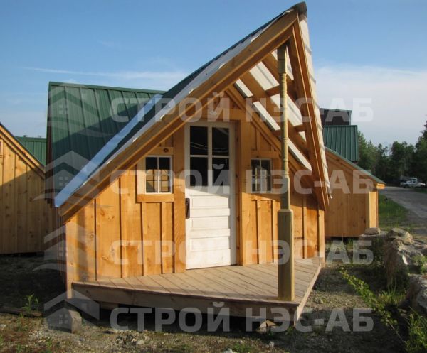 Садово-дачный домик СД "Викториана" 3,0х5,0+1,5х5,0