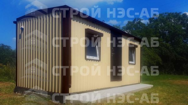 Металлическая бытовка VIP-027 2,3х6,0х2,8