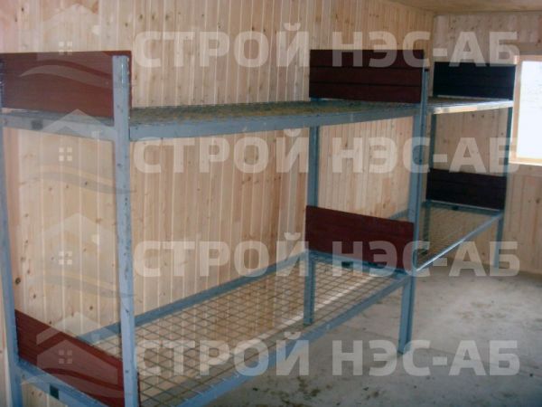 Кровать-024 размер 0,9ж2,0 (2 яруса) металл