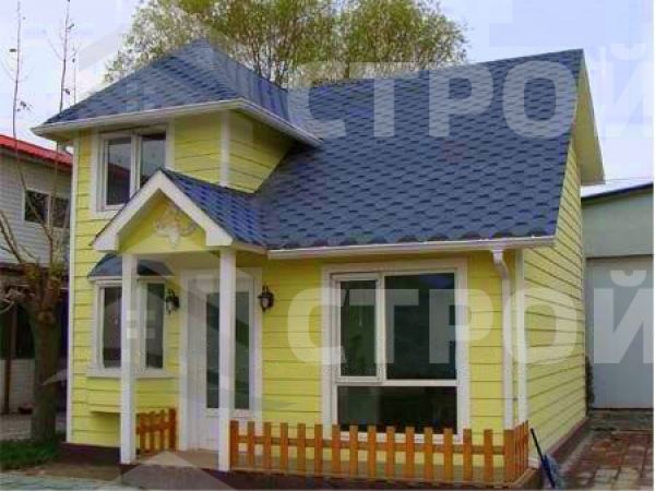 Садовый домик "Татина" 6,0х6,0 (2-ух эт.)