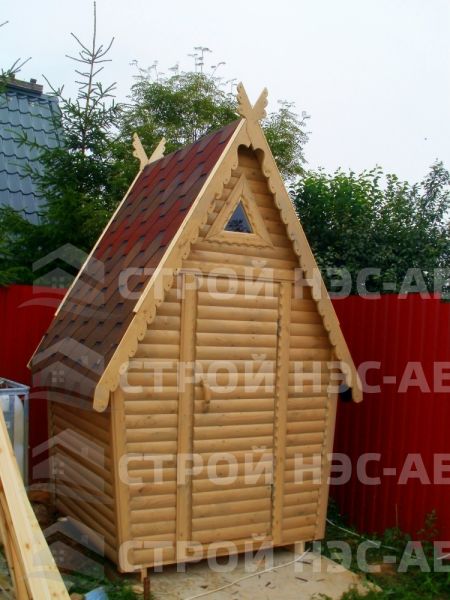 Туалетный домик-004 размер 1,5х1,5
