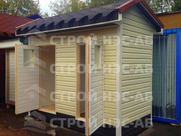 Хозблок для дачи-027 "Подмосковный" 1,8х2,8