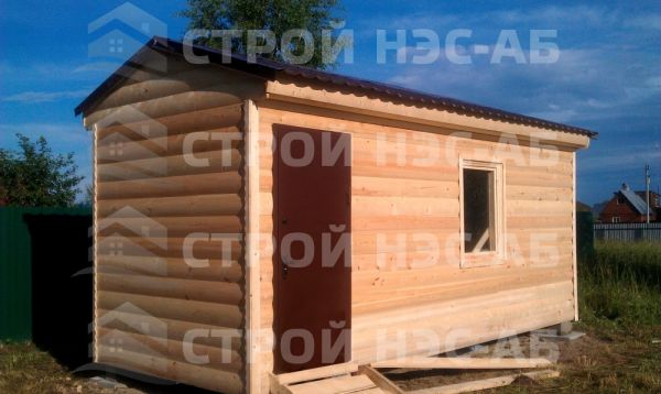 Металлическая бытовка VIP-013 2,5Х6,0