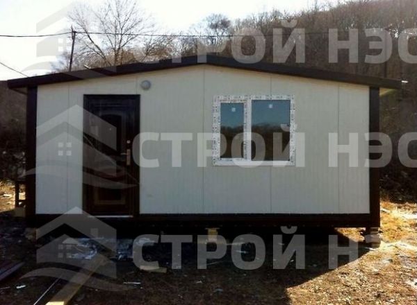 Металлическая бытовка БКс-11 размер 2,3х5,7х2,8 бытовка из сэндвич панелей