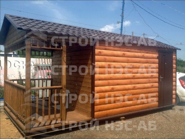 Металлическая бытовка VIP-001 2,5х6,0