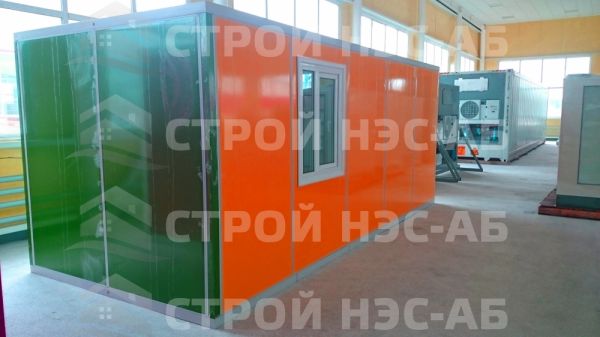Металлическая бытовка БКс-03 2,51х5,1 (без тамбура) бытовка из сэндвич панелей
