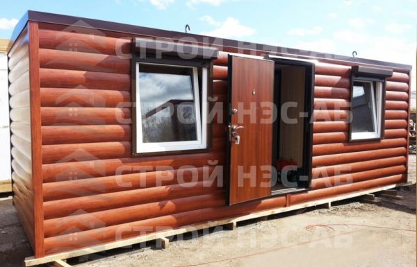 Металлическая бытовка VIP-004 2,3х6,0х2,8