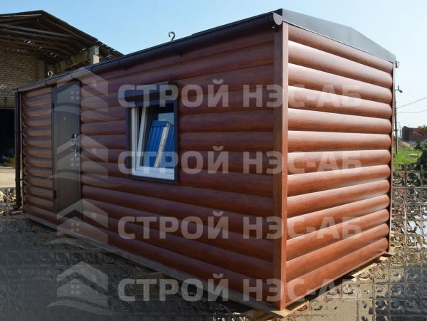 Металлическая бытовка VIP-023 2,3х6,0х2,8