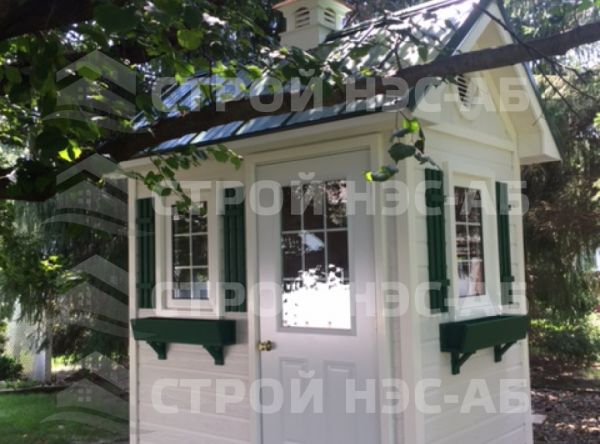 Хозблок для дачи-031 "Забава" 2,3х4,0