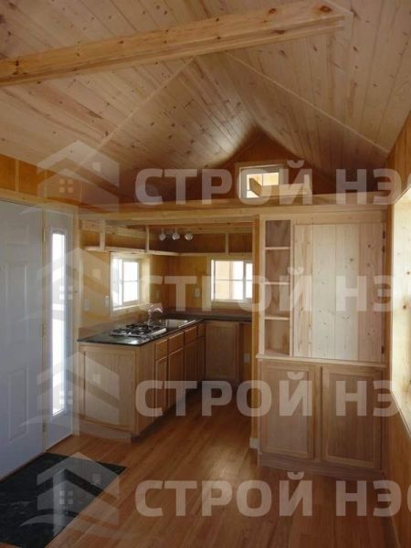 012.Зонирование спальной зоны на чердаке