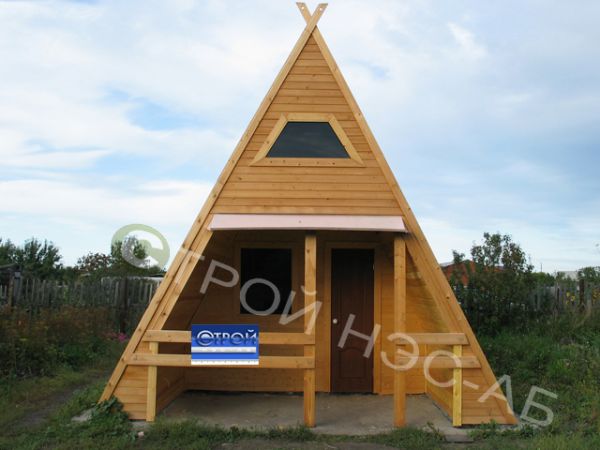 Садовый домик "Трояна"  5,0х7,0 (2эт.)