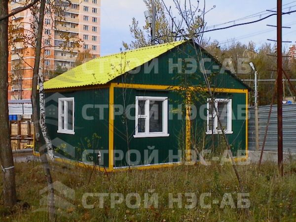 Дом из бытовок (металл)-015 5,0х6,0